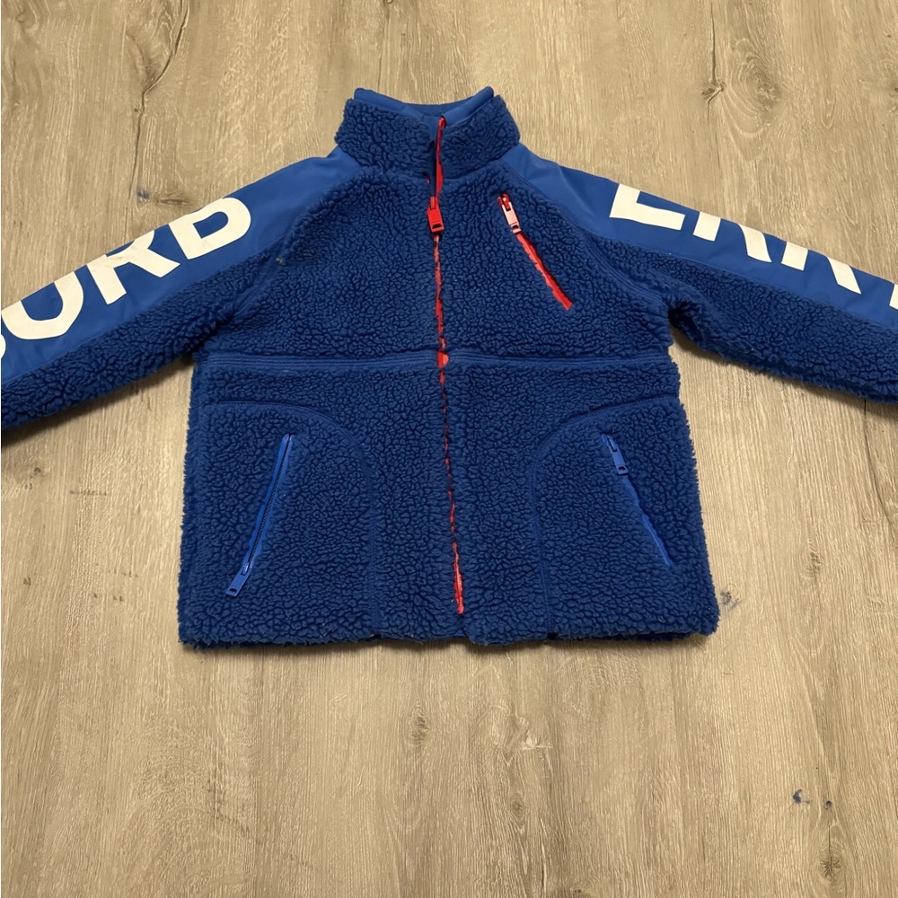 Burberry Kids Logo Fleece Jacket